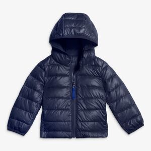 Primary baby lightweight puffer jacket, 6-12 mo.